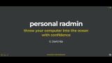 R-Ladies Gaborone & R-Ladies RTP (English) - Personal R Administration